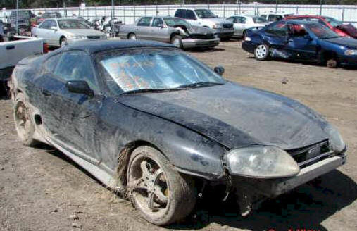 wrecked toyota supra twin turbo for sale #3