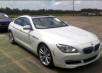 BMW 640i Theft Recovery New White 640i BMW Sedan