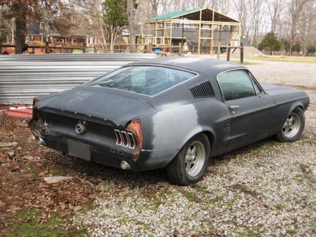 1967 Ford mustang fastback project for sale #7