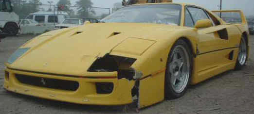 Wrecked Damaged Salvage Rebuildable Ferrari Cars For Sale