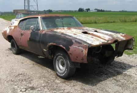 1969 GTO Pontiac Muscle Car Project